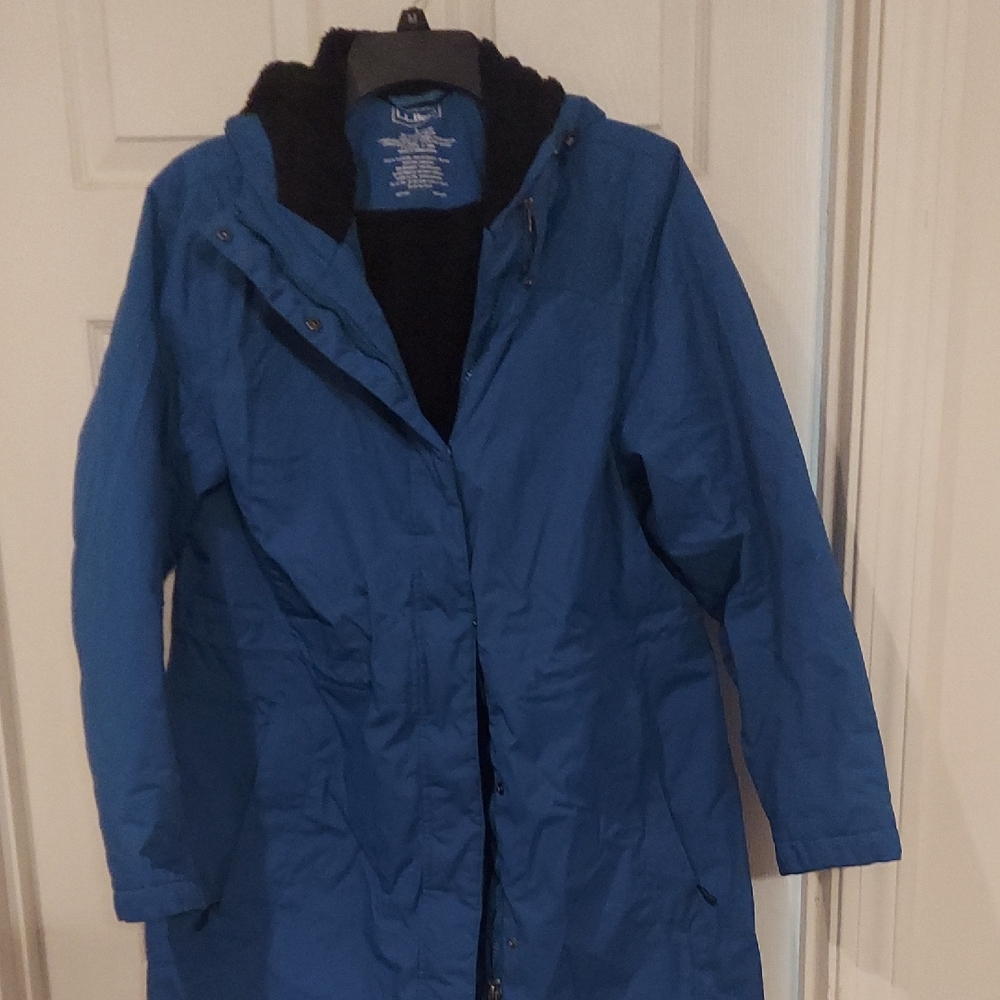 L.L. Bean Women's Deep Blue Ski Jacket